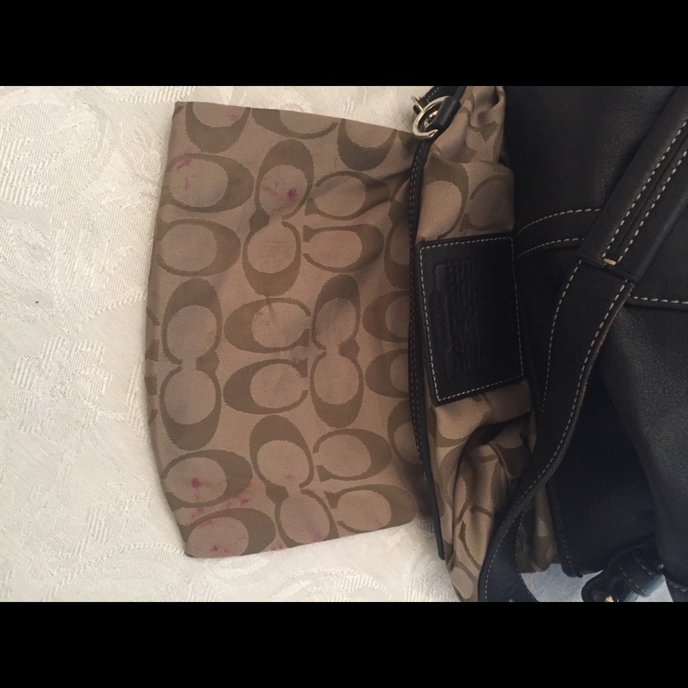 Coach Black Leather Hobo - Picture 5 of 8